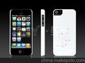 来料加工 iPhone5手机壳 苹果套镶钻 注塑+CNC 来图定制