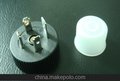 耐温防水连接器插座，电磁阀连接器插座，跃国牌8年品质