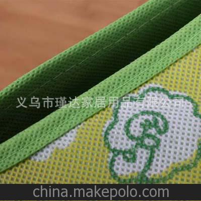 绿色绵羊无纺布收纳箱 杂物储物箱 内衣整理箱 置物箱